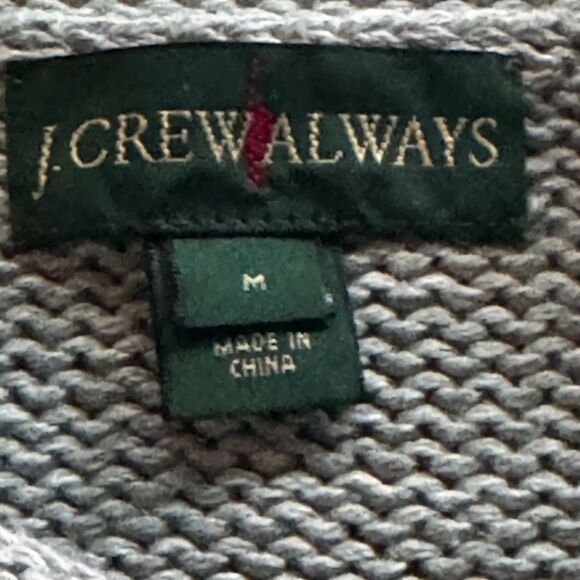 J Crew Always Roll Neck Vintage Classic Gray Women's M Casual Knit Sweater - Picture 3 of 9